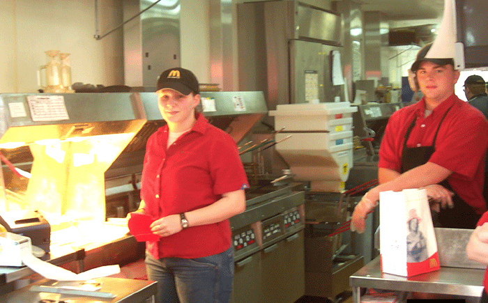 McDonalds employs several LCCTC Marketing students